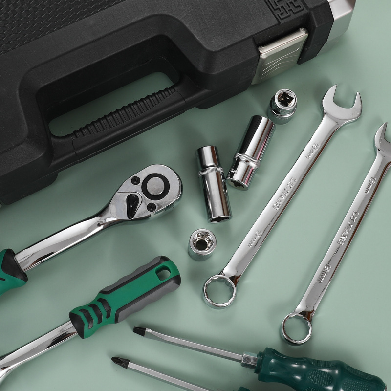 Jiutong 121-piece 151-Piece Socket wrench traje caja de reparación de automóviles Llave de trinquete herramientas de reparación de automóviles