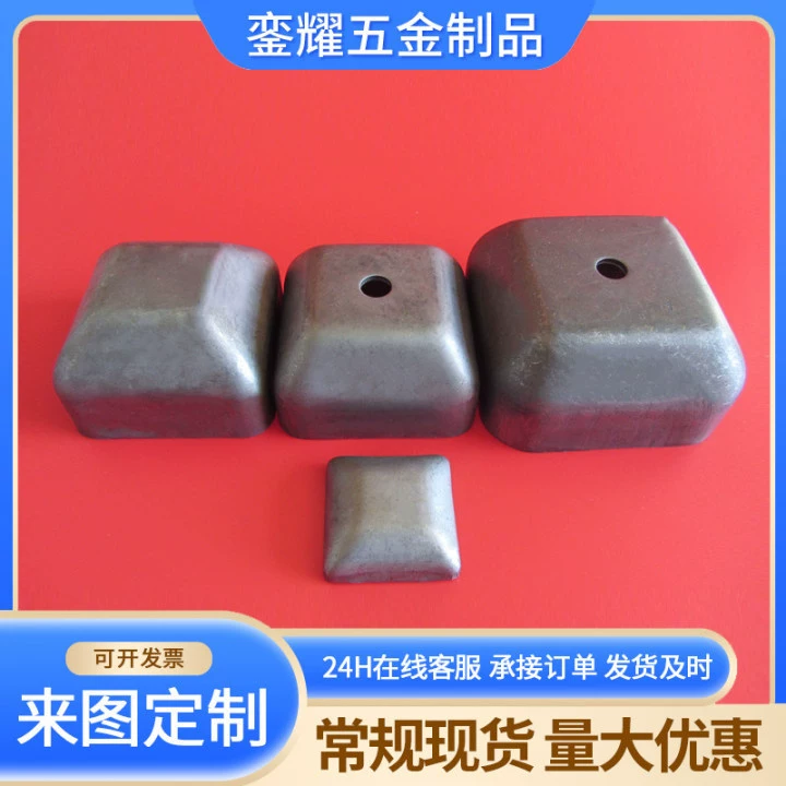 Квадратная крышка верхней крышки чаши для стопы. Чугунная нижняя ножка для стопы.