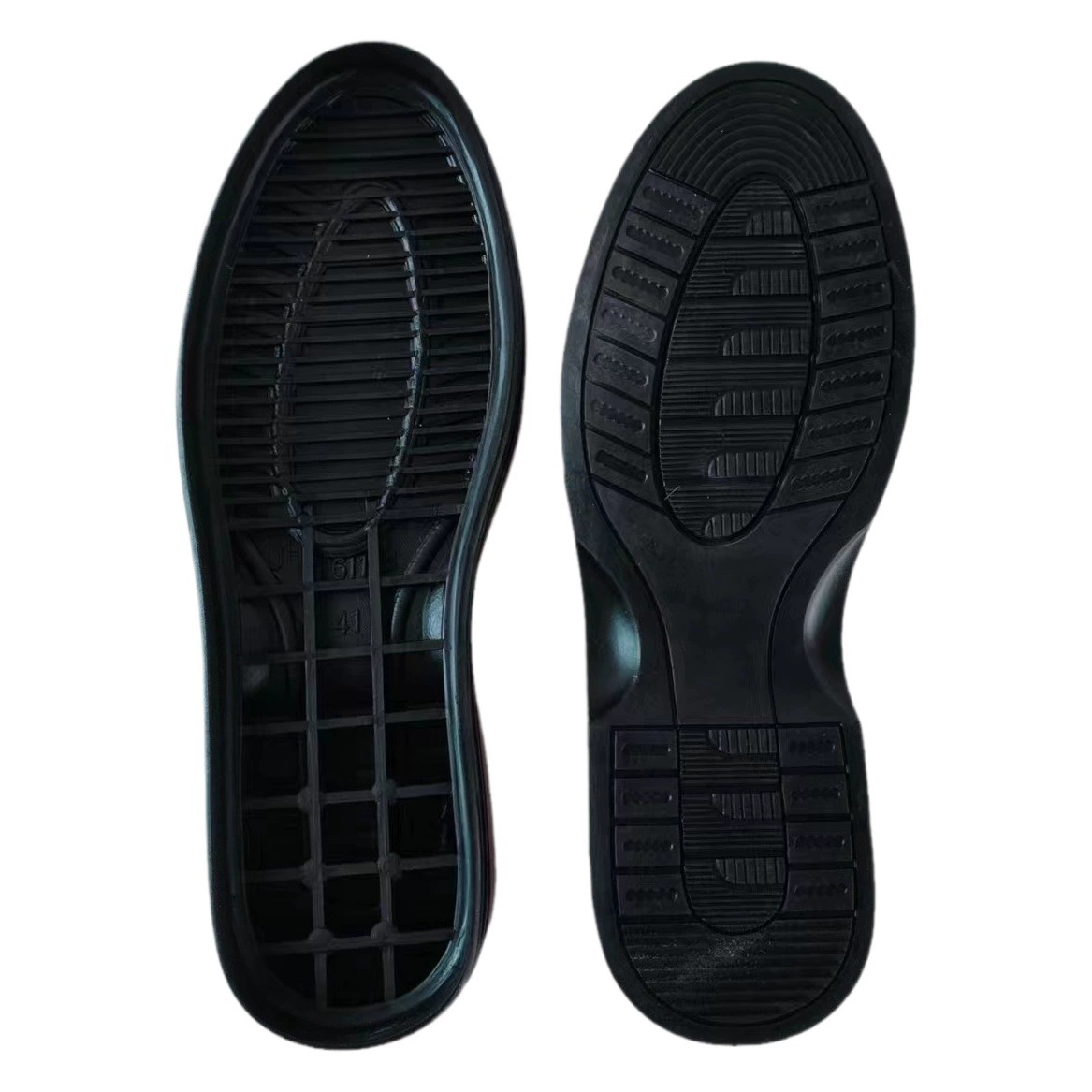 Мужская теплая обувь, кожаные туфли, Повседневная резиновая подошва, подошва с высоким краем, можно поставить на линию для смены мягкой нескользящей подошвы.