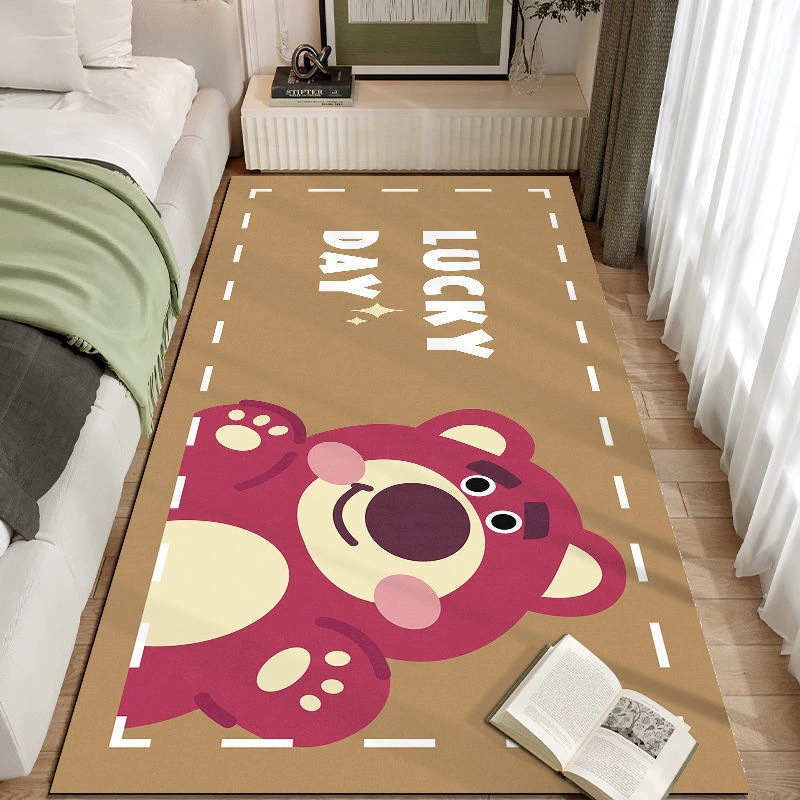 Коврик для спальни для девочек, грязеотталкивающее прикроватное одеяло, подушка, коврик для ног, детский коврик для лазания на полу.