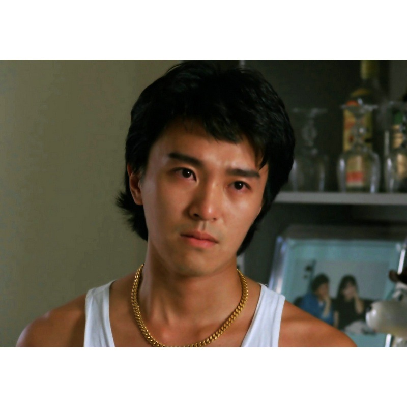 Zhou Xingchi foto de película clásica póster nostálgico retro decoración marco dormitorio pintura de pared simple