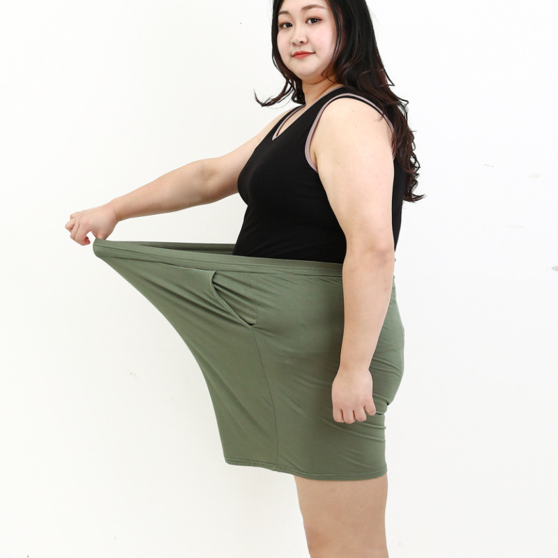 Plus Size Shorts Women's Modal Summer Thin Plus Fat Home Loose 100kg Fat mm Mother's Outer Pajamas Plus Size Shorts Women's Modal Summer Thin Plus Fat Home Loose 100kg Fat mm Mother's Outer Pajamas