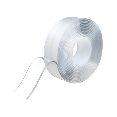 Nano glue acrylic double sided tape high viscosity waterproof seamless bubble blowing pinchle transparent magic tape wholesale