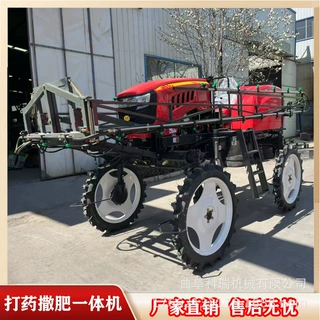 自走式四轮打药机玉米小麦施肥打药一体机科瑞多喷头喷杆喷雾机