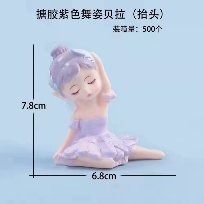 Decorative princess girl doll, cute collectible decor, plastic/resin, many styles and finishes