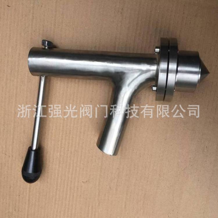 卫生级，不锈钢，造纸厂手动浆糊取样阀，浆糊取样器，浆料取样阀