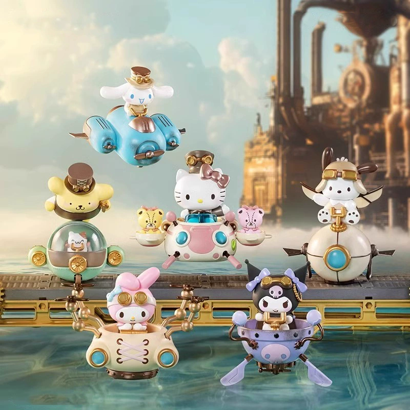 Подвесная плюшевая слепая коробка (Sanrio) — серия Angel Garden и персонажи, коллекционные мини-игрушки