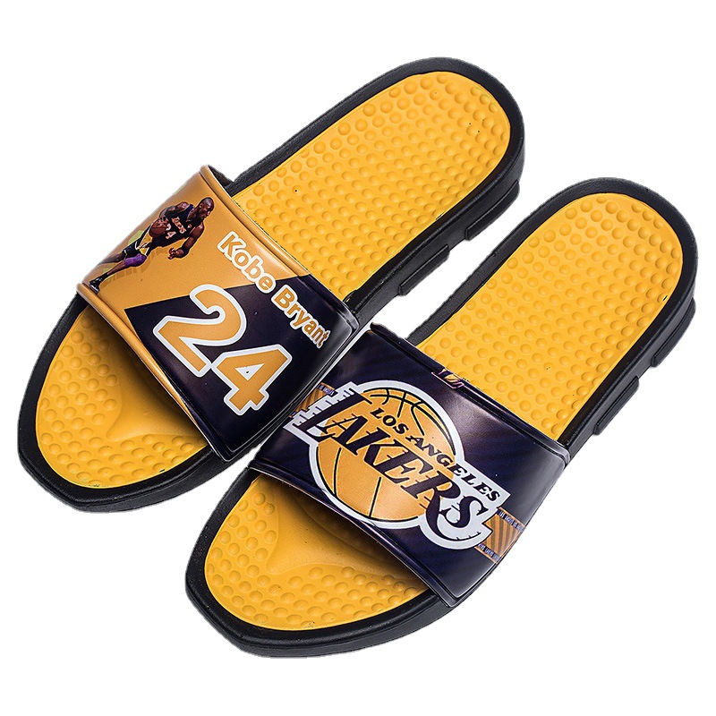 Men's slippers Kobe James Lakers student...