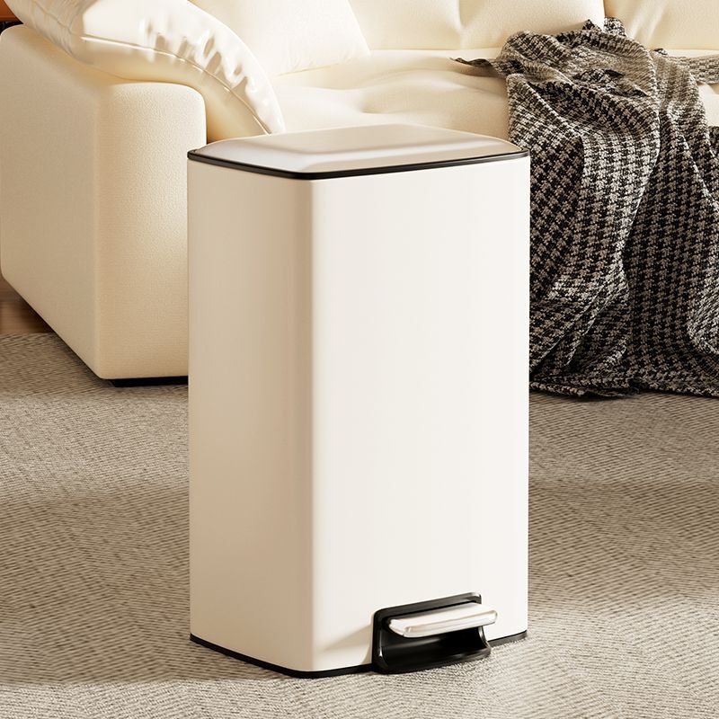 G5U Kitchen Trash Can for Home Use, Foot-Operated, Light Luxury Style with Lid, Suitable for Bathroom and Living Room, Tall Model, Large Size, High Capacity