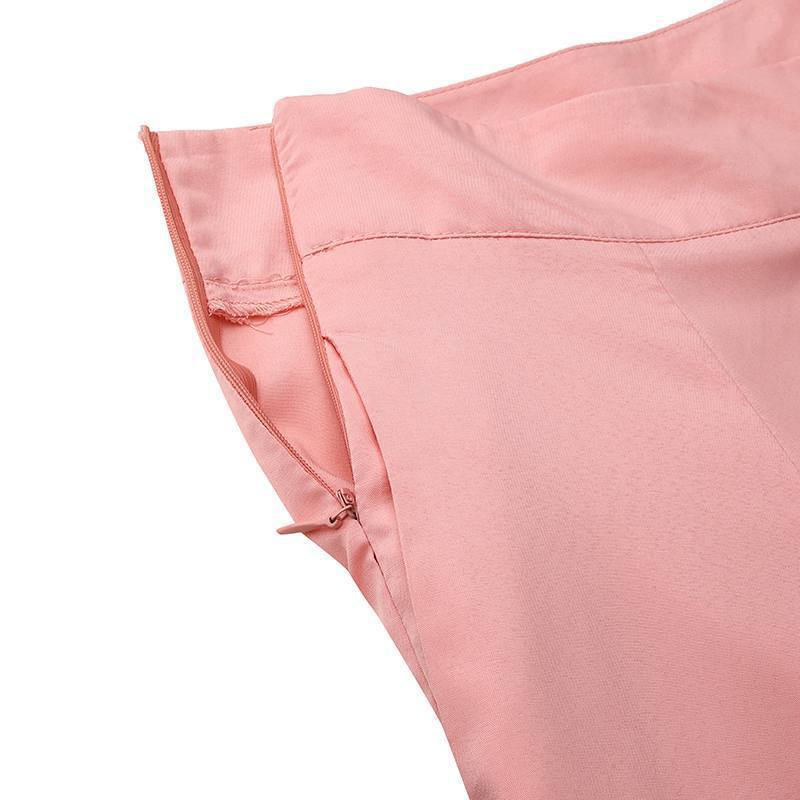 2026 Spring And Summer OL Women's Solid Color High Waist Wide Leg Pants Skinny Thin Casual Pants_ecoleips.com