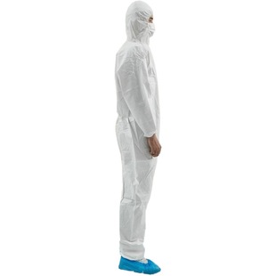 Disposable Protective clothing PPE TYPE4 5 6 breathable film Non-woven antistatic one-piece protective clothing isolation clothing