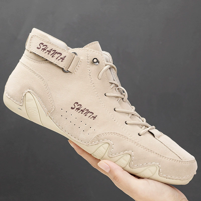 Мужские ботинки-мартинсы с высоким берцем, новые, кросс-бордерные, осень-зима 2025, короткие, повседневные