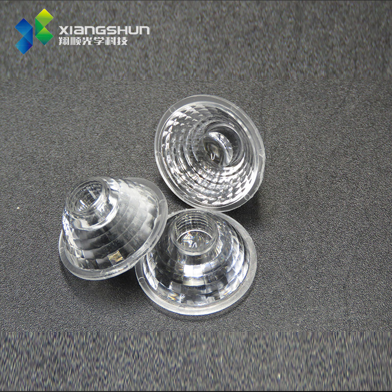 东莞厂家供应LED灯透镜 φ19.8反射面30°透镜PMMA大功率透镜