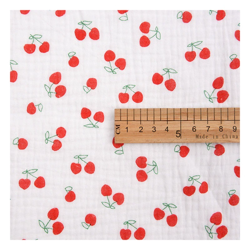 Новый в наличии хлопок двойной креп 40*40 детское Марлевое банное полотенце ткань легкая дышащая марлевая ткань