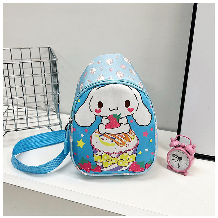 Wholesale of cute and trendy children's single-shoulder bags, large-capacity kindergarten baby travel chest bags, and casual girls' crossbody bags undefined