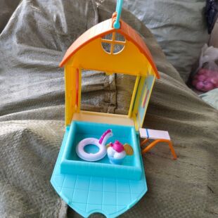 Piggy House Portable Room Swimming Pool Swimming Ring Ice Cream