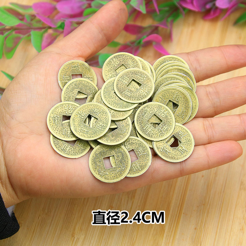 브론즈 컬러 - 2.4CM 더블 드래곤이 부를 불러옵니다