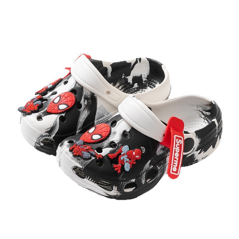 Zapatillas de verano para niños EVA resbaladizo pedazo de mierda sensación de cabeza transpirable niña usaba zapatos de agujero de playa de niños image 5