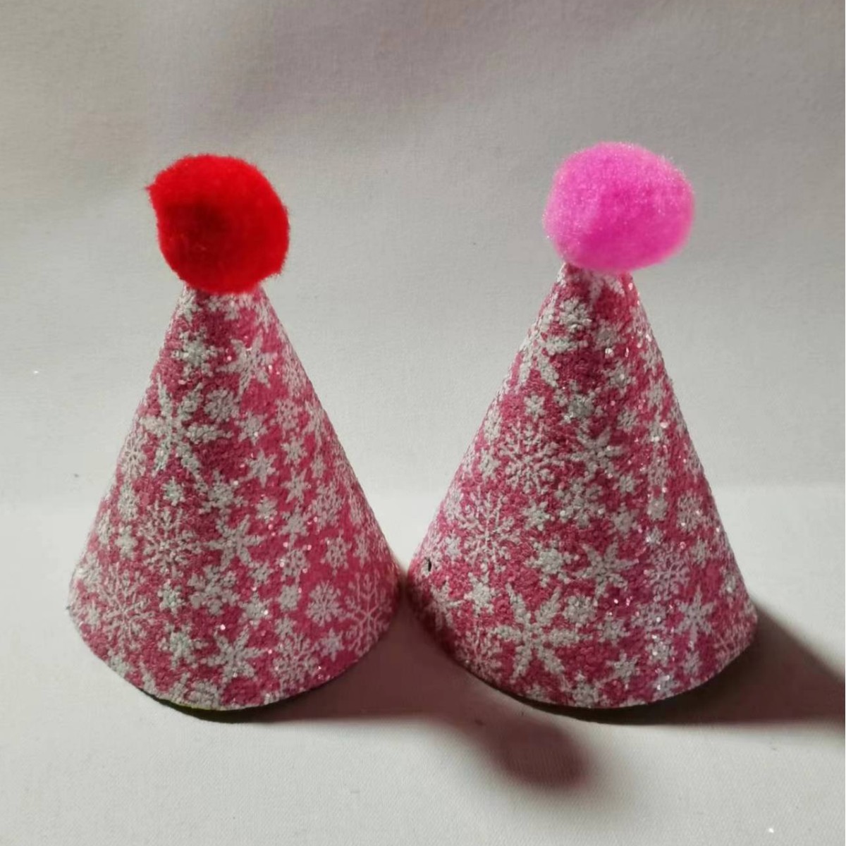 Niños Pastel de cumpleaños Sombrero Fiesta Fiesta Vestir Atmósfera Lentejuelas Estrella Bola Sombrero para mascotas