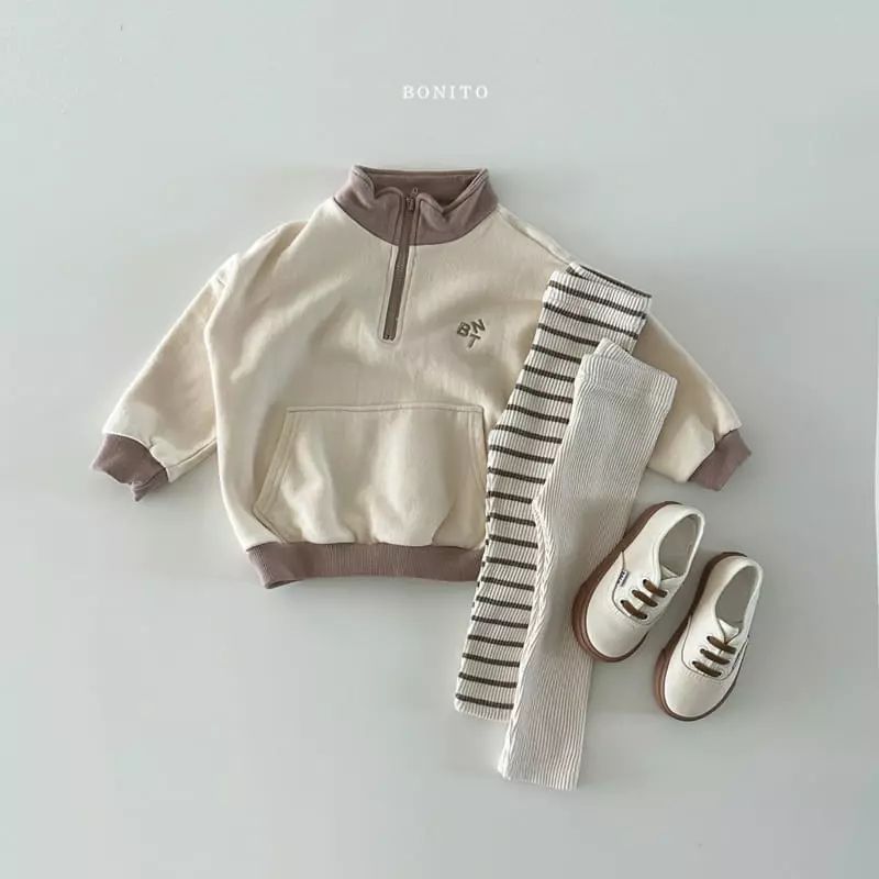 Bebé ropa de primavera estilo coreano ropa para niños bebé collar cremallera suéter niño primavera Bebé Ropa de primavera arriba image 4