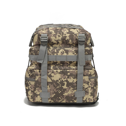Outdoor Camouflage Sports Backpack Large Capacity Men's Travel Commuter Dual-Shoulder Bag Tactical Camouflage 3P Backpack