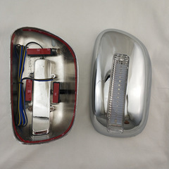 適用於98-05款雷克薩斯IS200 IS300倒車鏡蓋碳纖後視鏡框帶燈裝飾