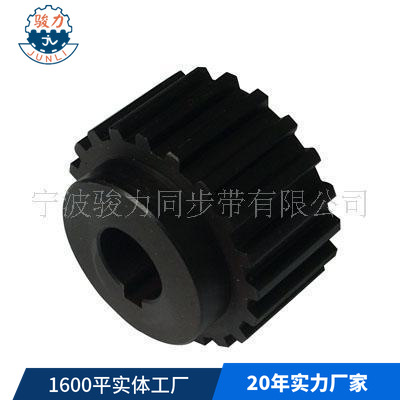 梯型齿圆弧齿机械自动化传动包装物流砖瓦同步轮带轮HTD20M