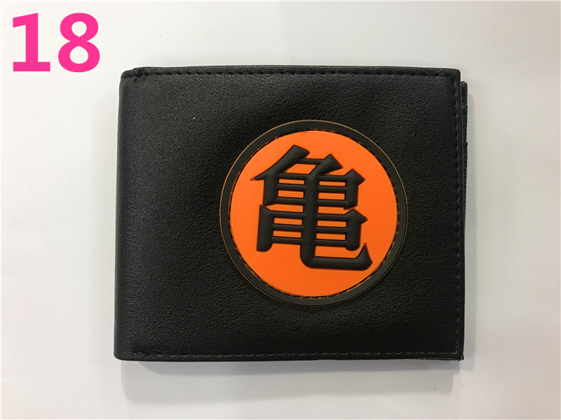 Anime Dragon Ball periférico dinero corto wukong Wu palabra estudiantes masculinos y femeninos corto monedero titular de la tarjeta en stock