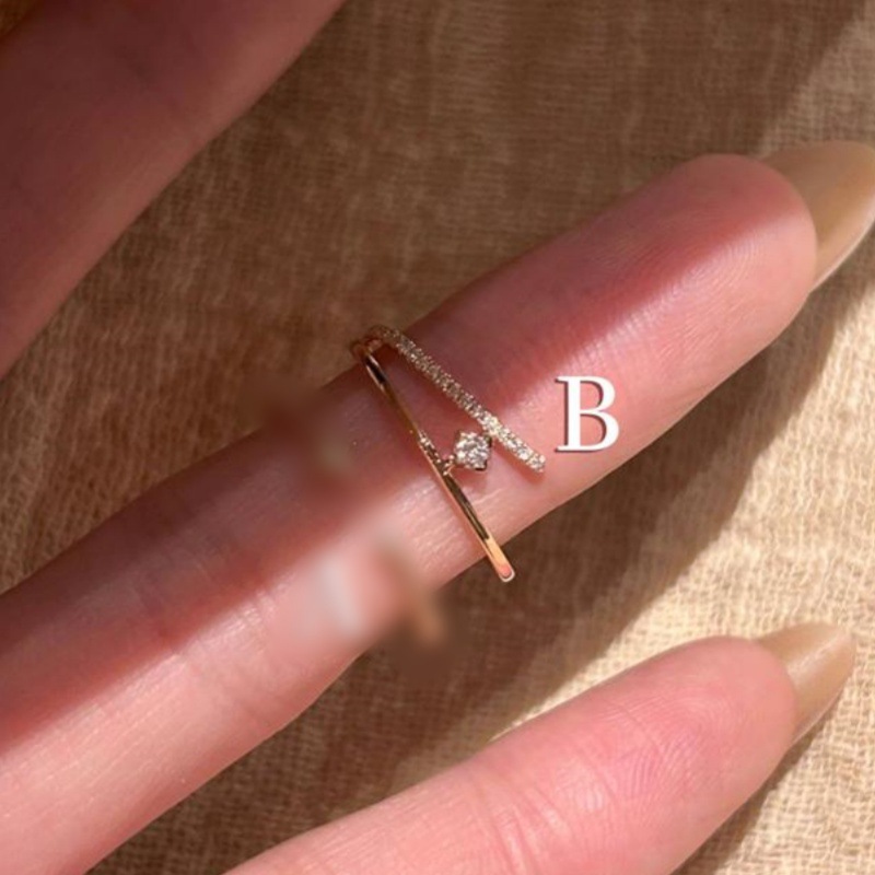 Sprankelende ring voor dames, vervaardigd met romantiek. Elegant en comfortabel, ontworpen om uw charme te accentueren. Een subtiel maar prachtig sieraad voor een date._voghion.com