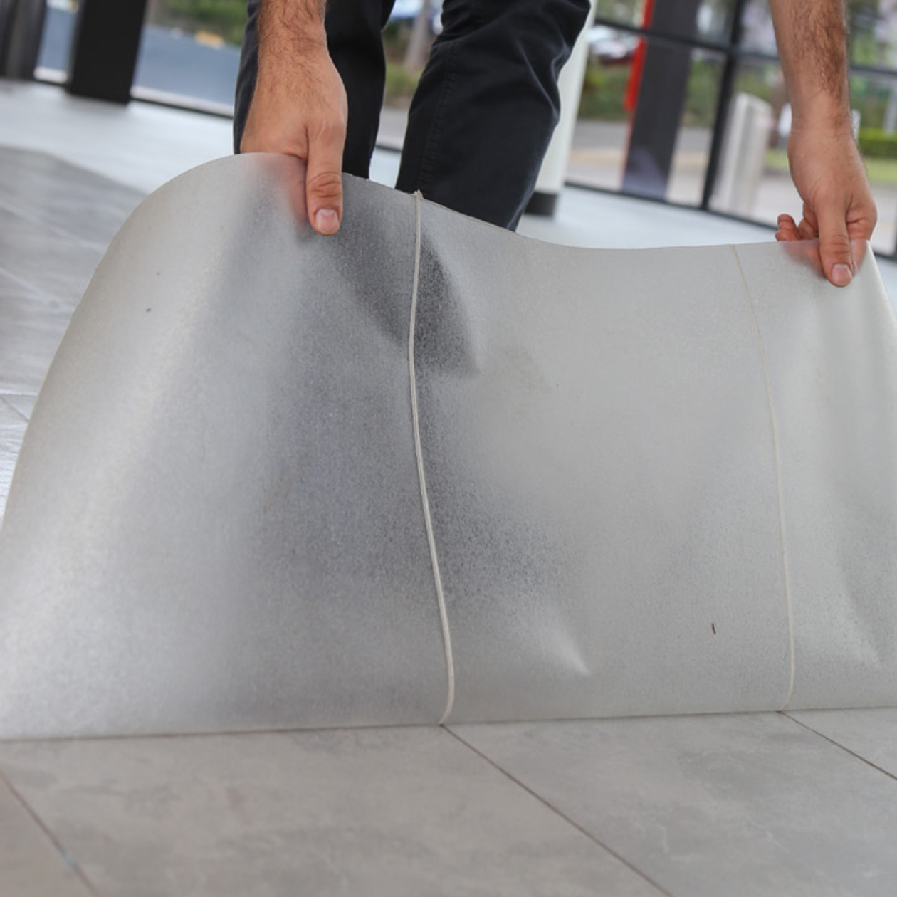 可剥离地坪漆弹性防滑单组分水性能修补液体塑胶地坪地板涂料