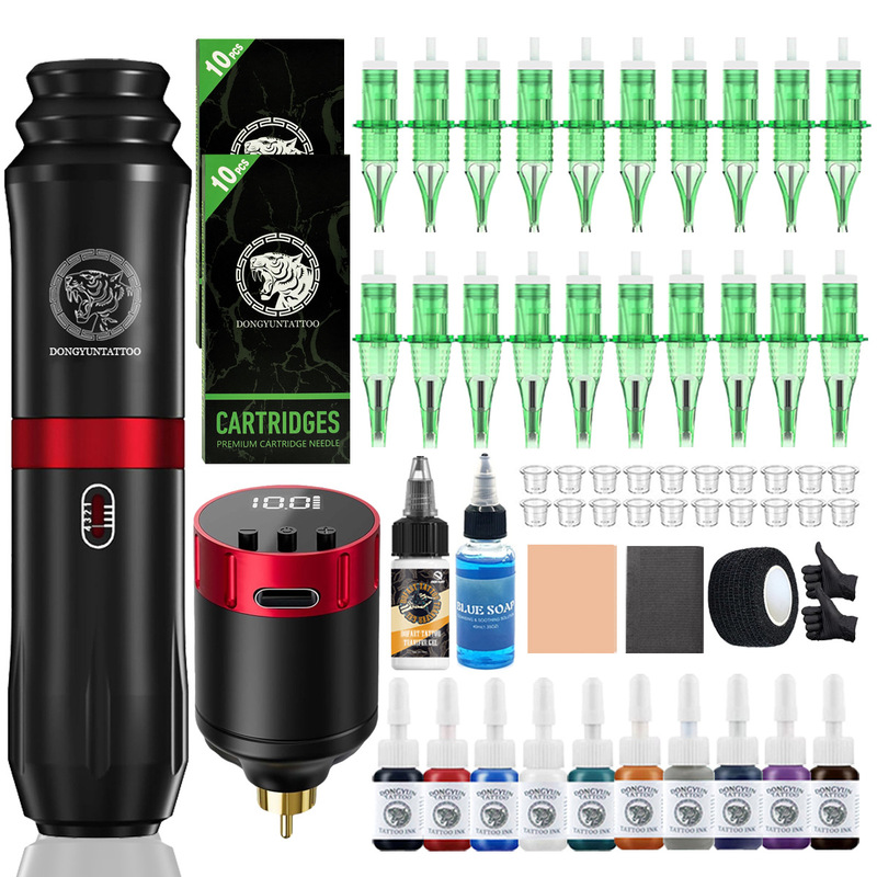 tattoo machine suit full set mini power tattoo equipment cross border wholesale tattoo pen suit motor pen tattoo pen tattoo machine suit full set mini power tattoo equipment cross border wholesale tattoo pen suit motor pen tattoo pen