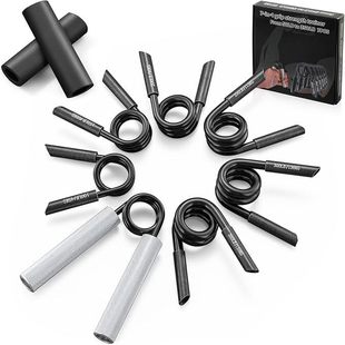 7-in-1 Aluminum Metal Grooving Grip Strengthener Small Wrist Finger Strength Arm Strength Training Device Kit Adult Version for Hands