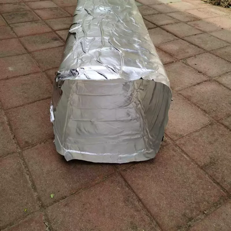 伸缩软软风道 方形软风管 铝箔纤维防结露隔热管道