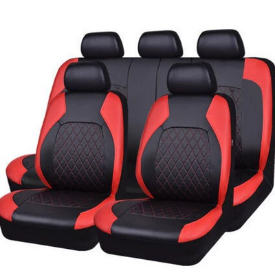 Universal seat cover, Quilting, Pu Leather, Artificial Leather