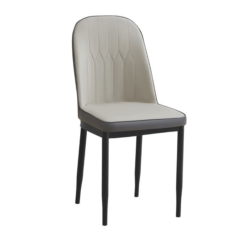 Silla de comedor de lujo ligera, taburetes domésticos, estilo nórdico simple, mesas y sillas de maquillaje en línea, restaurantes de hotel, mesas y sillas de comedor de hierro forjado