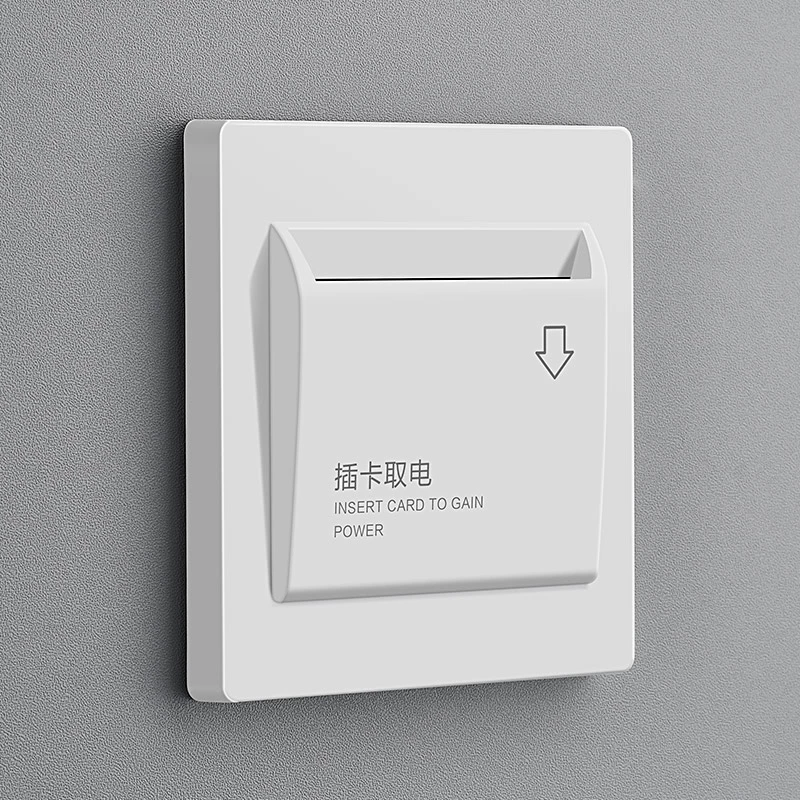 Plug in Card Electric Polytes Low -frequency House Card Sensing Box Hotel Hotel Switch Panel 40A delayed electrical appliances