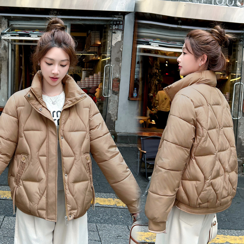 小个子羽绒棉服外套短款2025年冬季新款加厚时尚女装爆款棉衣棉袄|undefined