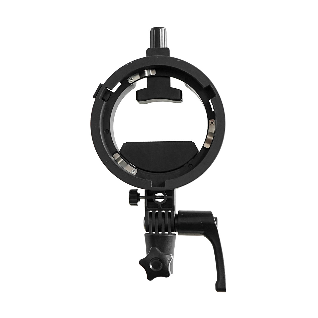 Equipo fotográfico S-type chuck soporte soporte de flash chuck de mano Baorong boca de expansión agujero de paraguas suave S-suporte