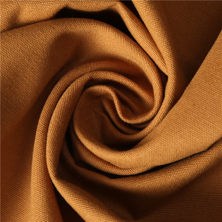Tejido de algodón 100% ropa de algodón cómodo tela de tela de lona de lavado de algodón