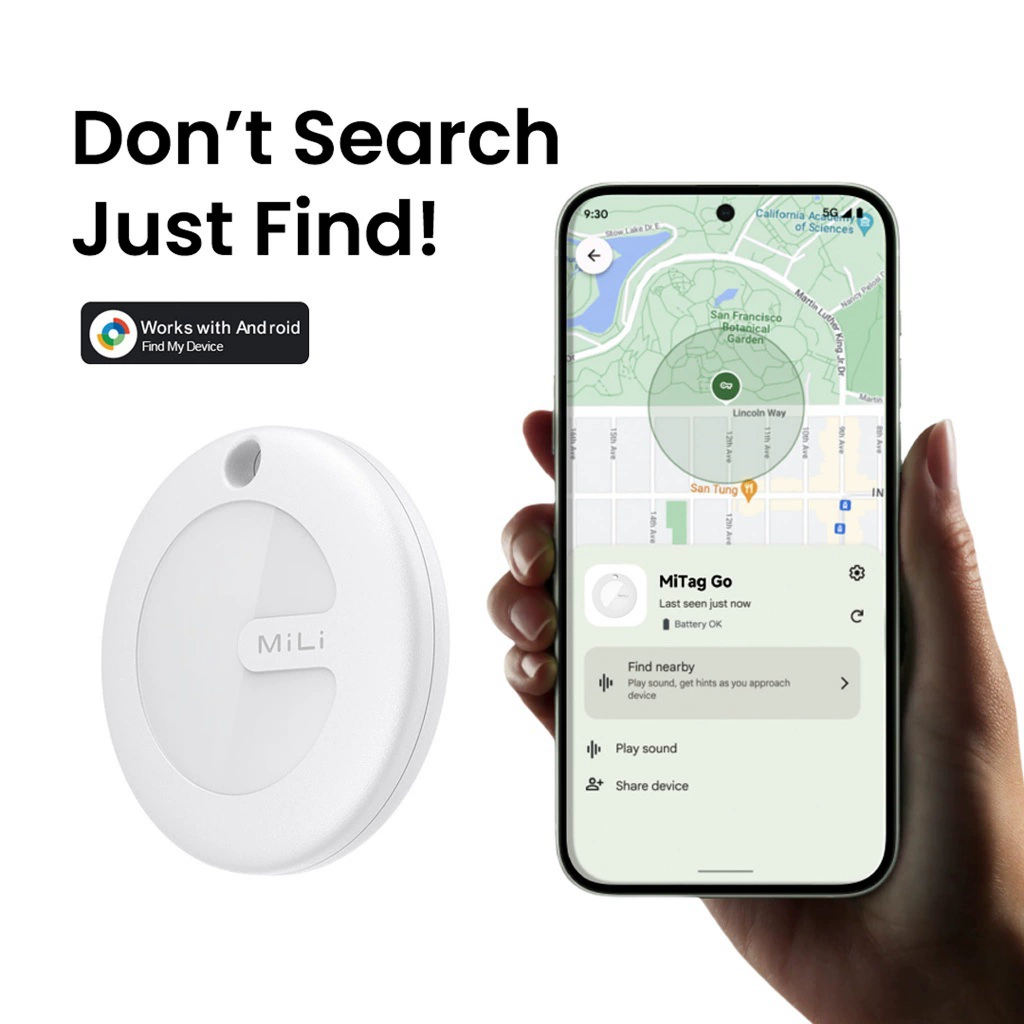 AG Bluetooth трекер для Android, сертифицирован Google