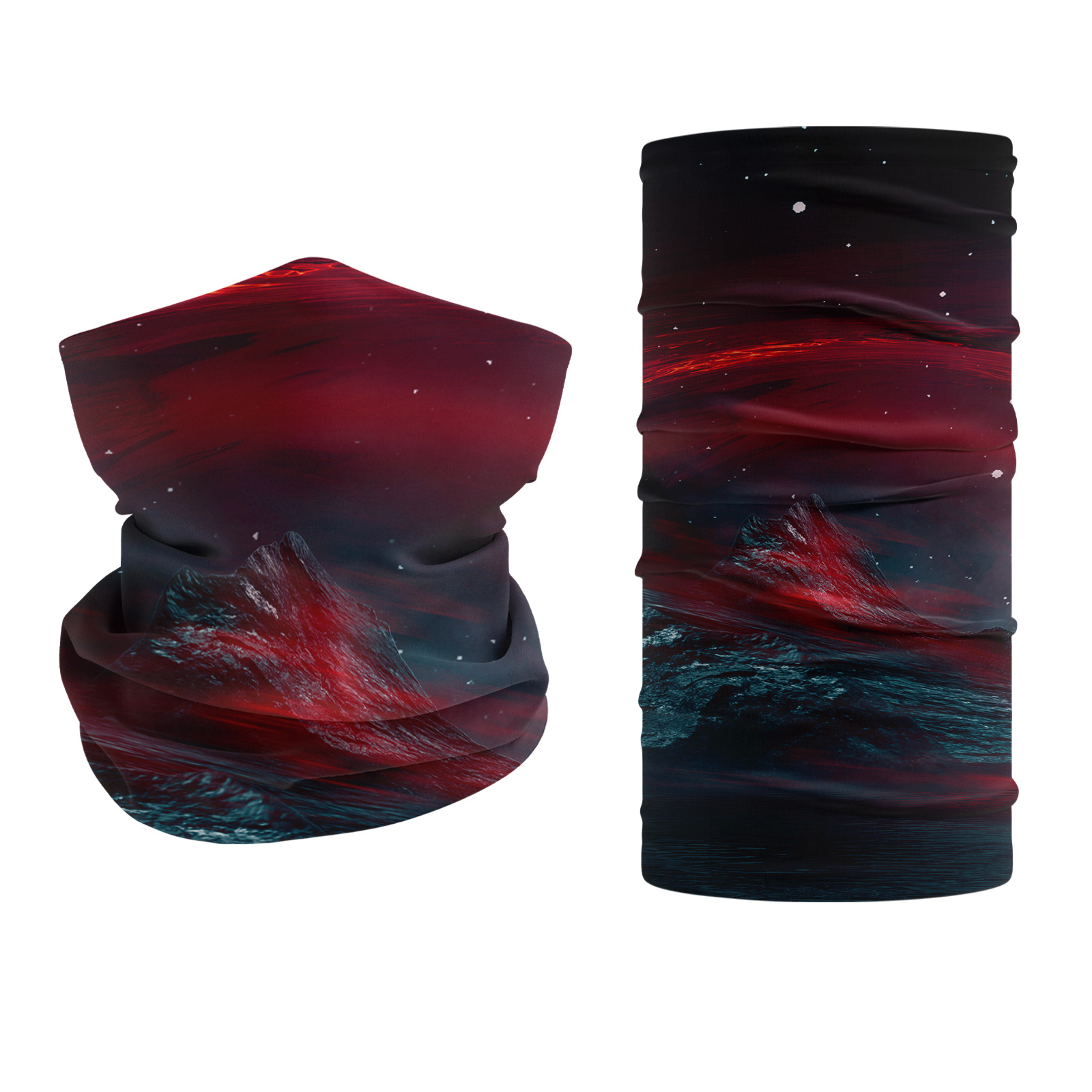 Xunhui sin costuras de alta elástico Lycra pañuelo transfronterizo Amazon montar protección solar Deportes al aire libre a prueba de viento mágico pañuelo en la cabeza