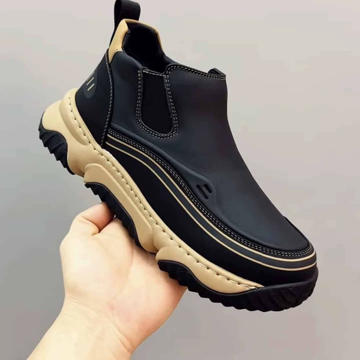 Весенний новый мужской ручной работы онлайн повседневные кожаные туфли мужской ретро осанки