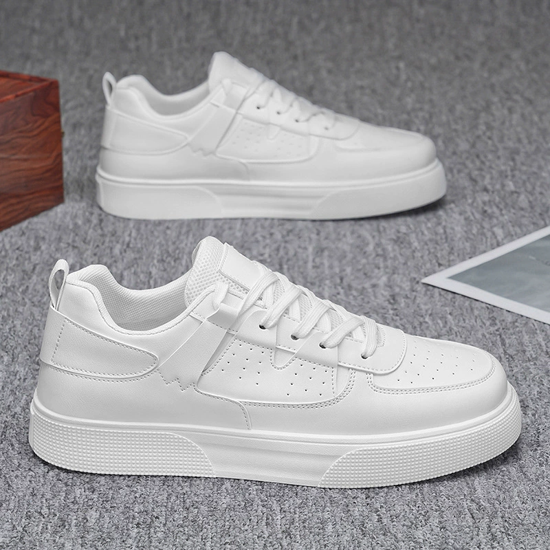 2025 новые большие размеры модные универсальные кроссовки на толстой подошве дышащие удобные повседневные спортивные белые туфли стильная универсальная обувь