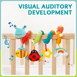 车挂床挂玩具;其他婴儿玩具;摇铃床铃