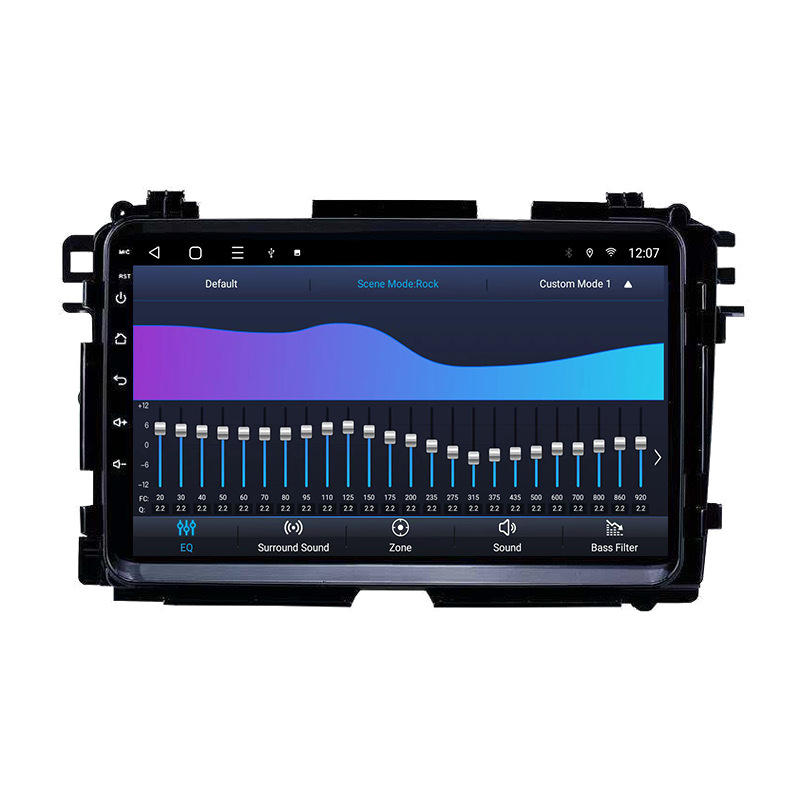 Suitable for 15-17 Honda Binzhi Hrv Android Large Screen Central Control Navigation Stereo Gps Reversing Image