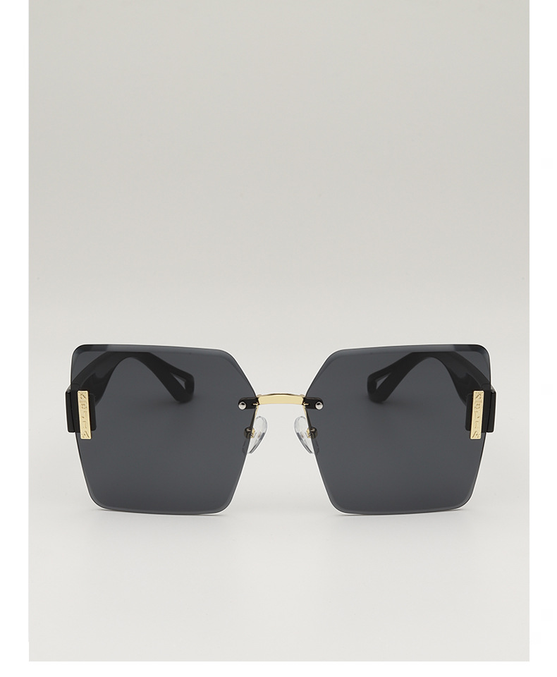 Square Pattern Women'S Gender Elegant, Basic Style Elegant Basic Square PC UV400 Protection Square Frameless Women's Sunglasses