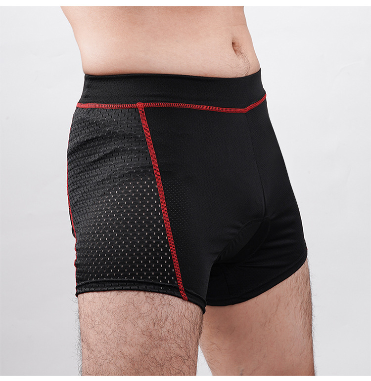 Breathable Cycling Shorts For Men, Moisture-wicking Padded Undershorts_voghion.com