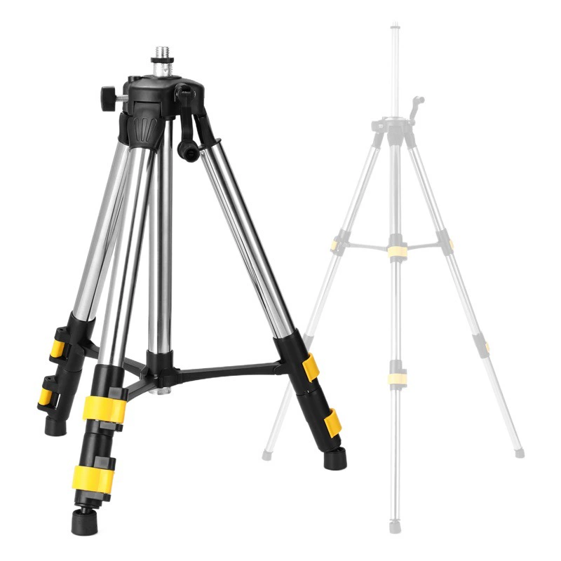 Лазерный инфракрасный измеритель уровня опорная линия Опора штатива уровня инструмента утолщенная подъемная телескопическая опорная штанга