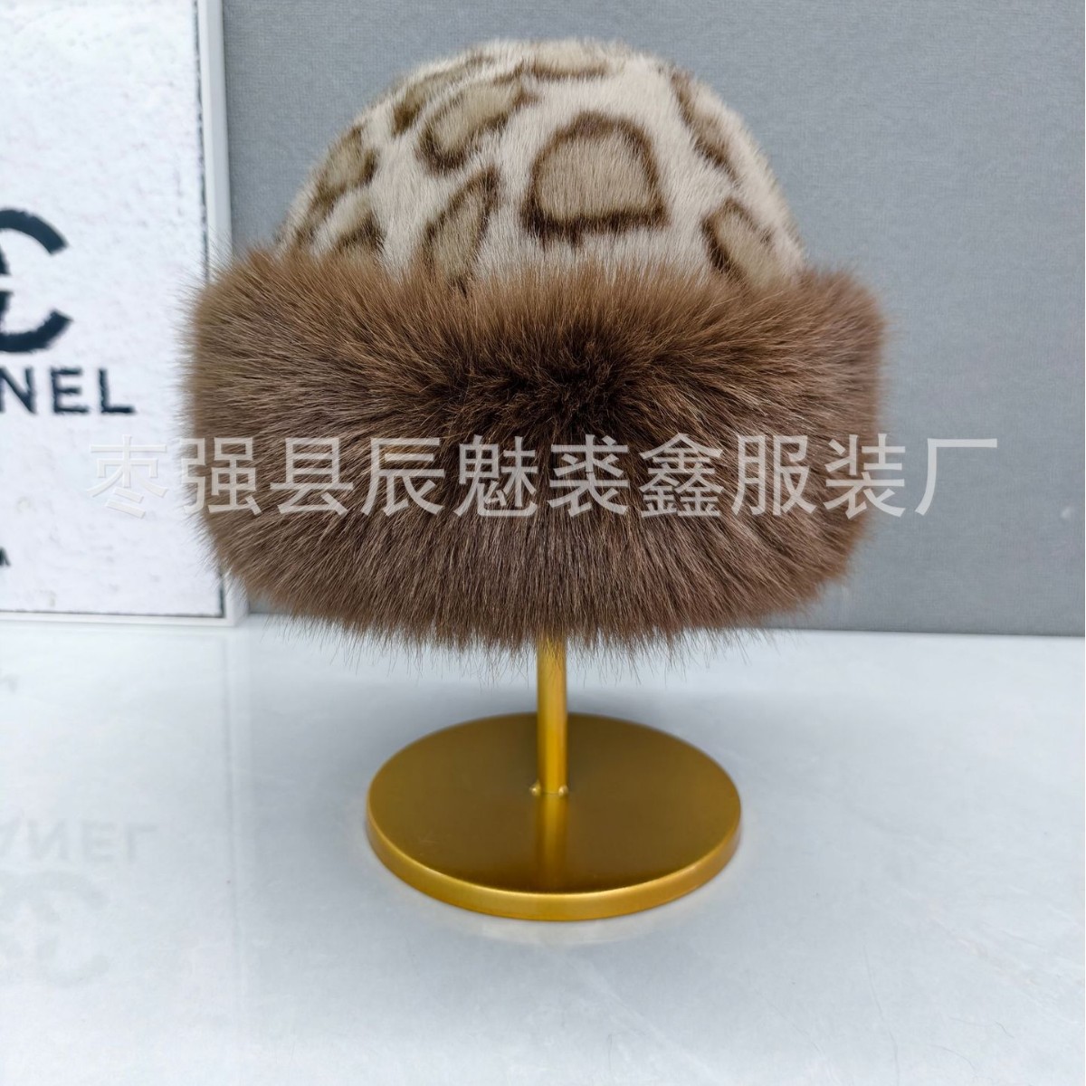 브라운 레오파드 프린트