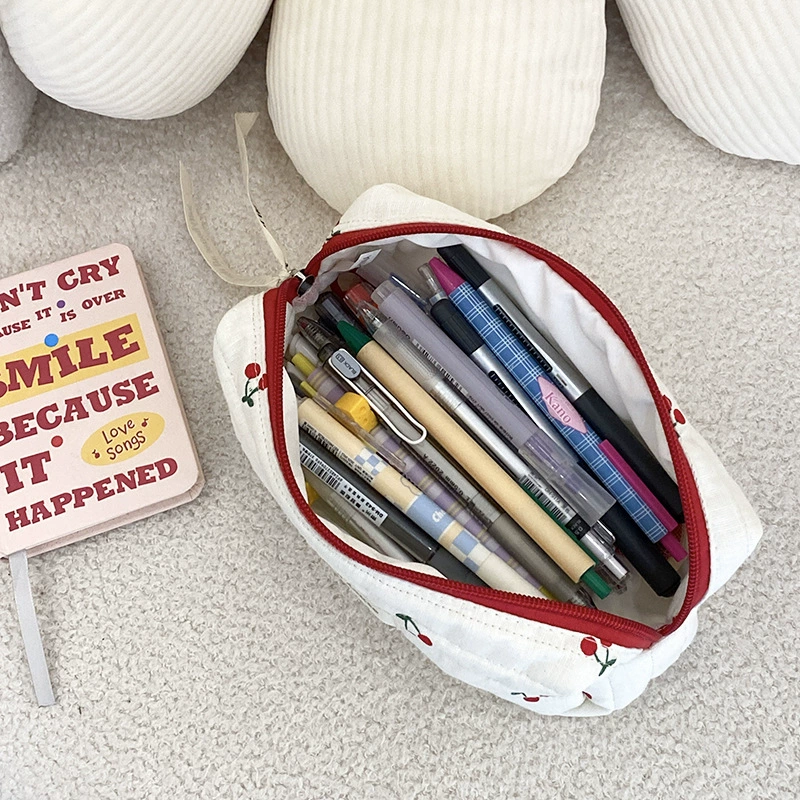 Brand fresh capacious organizer bag, handheld cosmetic bag